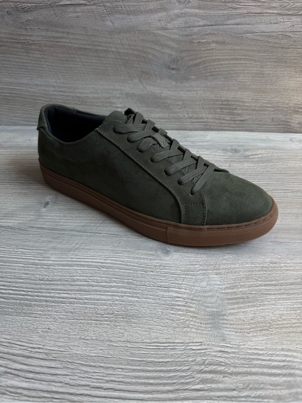 Alfani Grayson Olive brown rubber sole Men's Casual Sneakers - Size 12M